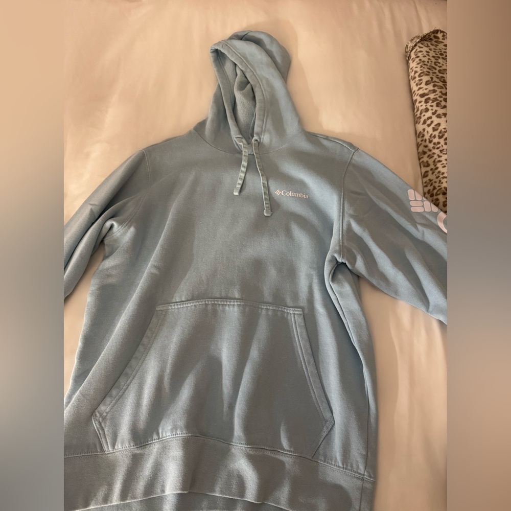 Columbia Sky Blue Fleece Hoodie